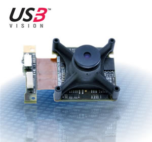 USB3 Vision single-board camera series for low budget applications Image